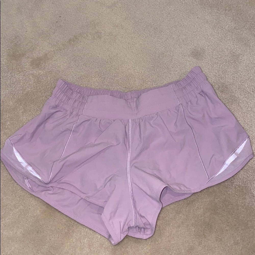 Lululemon pink shorts